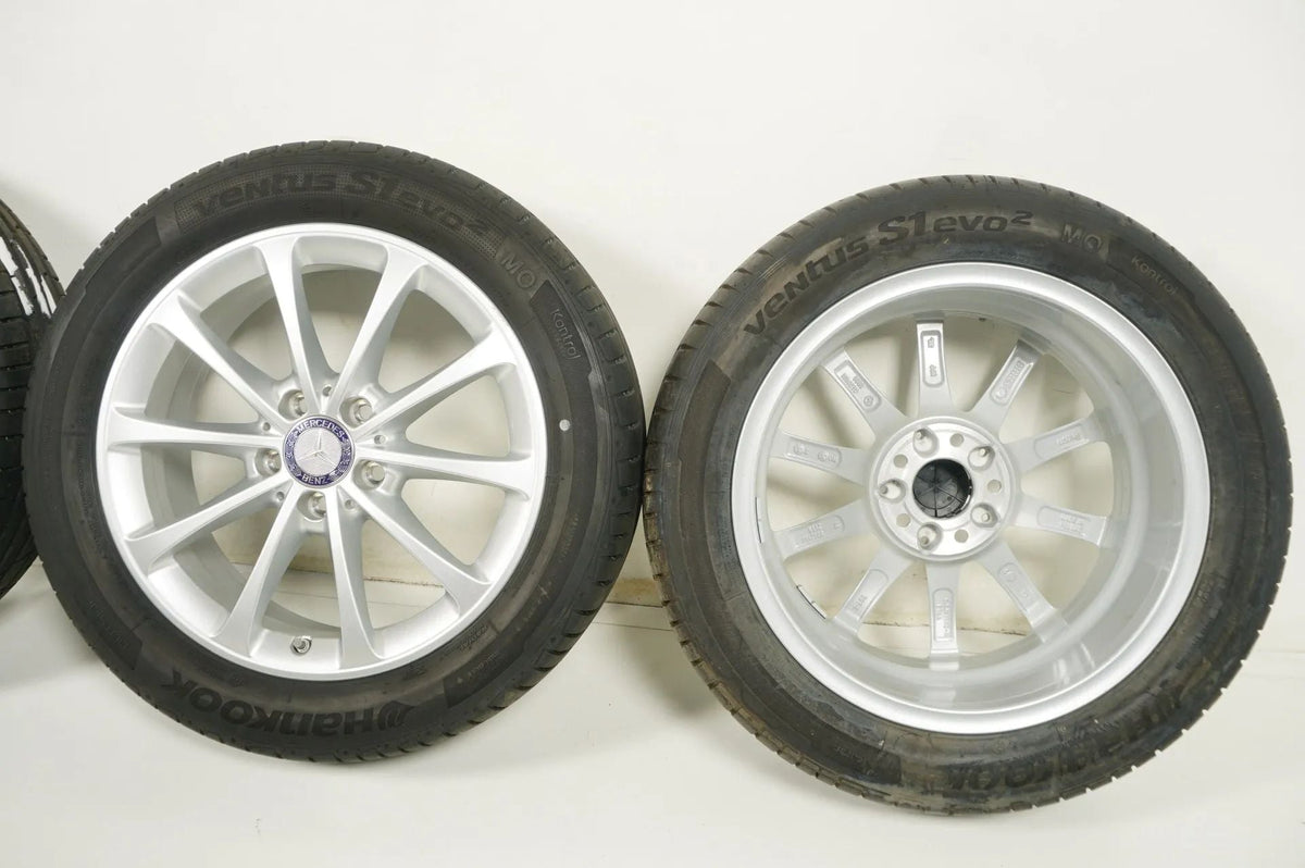 Mercedes A B Klasse W177 C118 B247 Winterräder mit neuen Winterreifen 205 55 17 Zoll