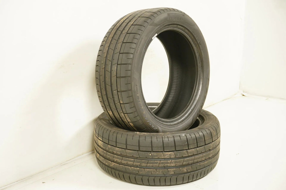 2 x Summer tires 265 45 18 inch Pirelli P Zero DOT19 approx. 6 mm Detail view 3