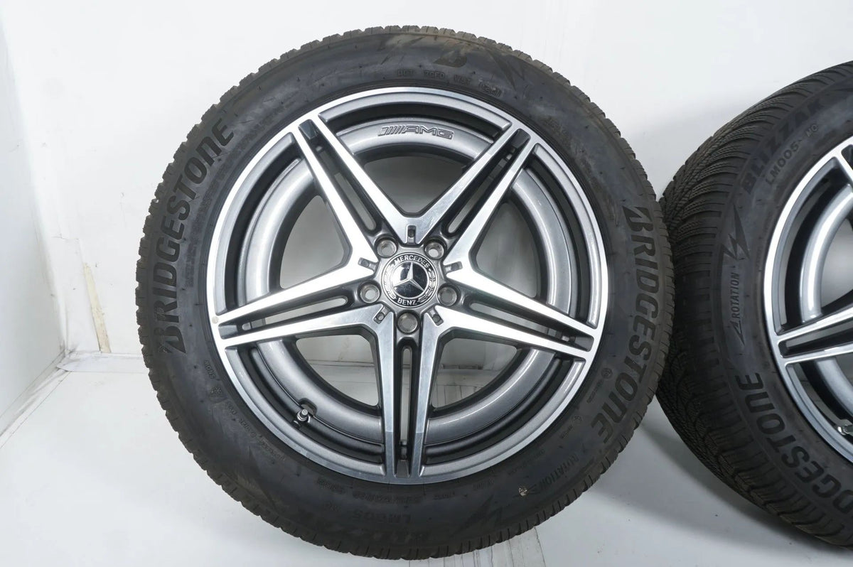 Mercedes EQC W293 N293 19 inch AMG alloy wheels winter tires winter wheels 235 55 R19 Detailansicht 3