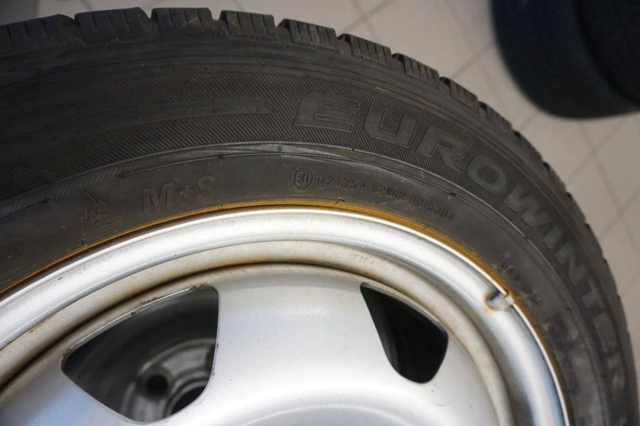 VW Bus Transporter T5 T6 Steel Wheels Winter Tires 215 60 R17C 7mm