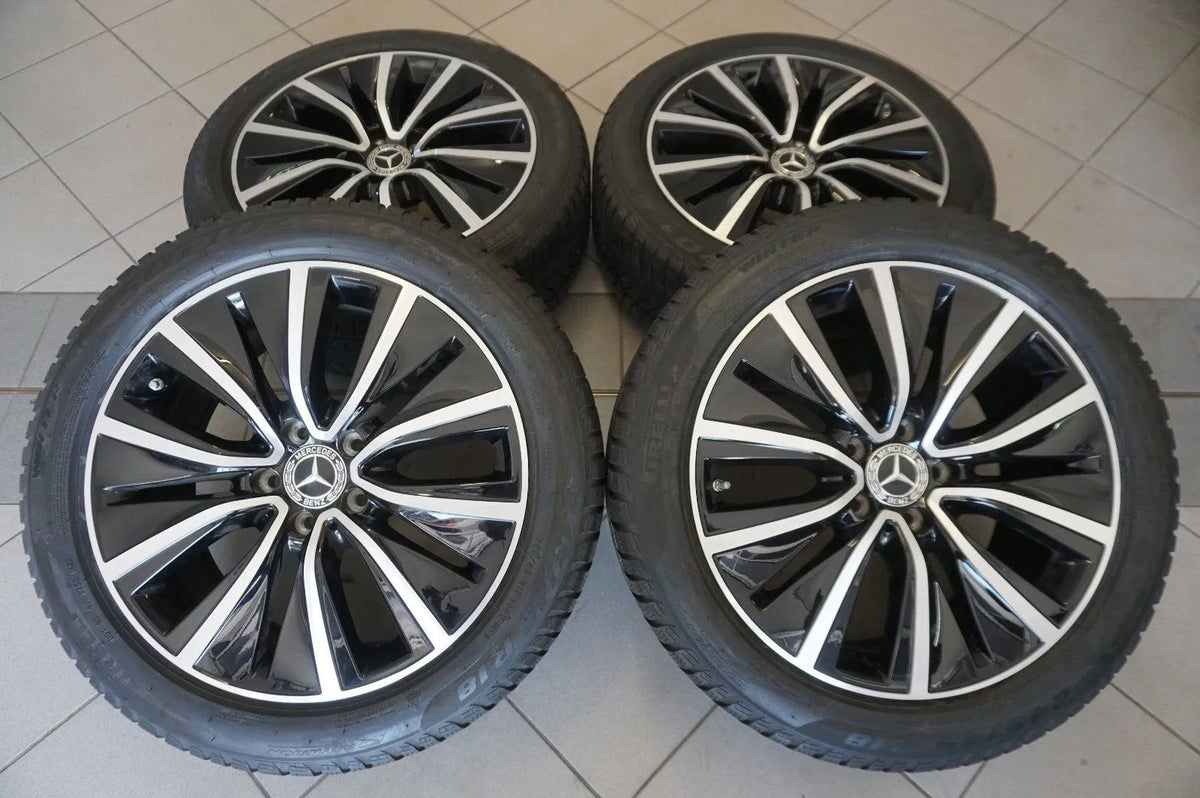 Jantes en alliage d'origine Mercedes CLS W257 C257 Roues d'hiver Pneus hiver 245 45 R18