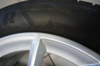 Hliníková kola BMW X1 F48 X2, zimní kola a zimní pneumatiky 225 55 R17, 7 mm