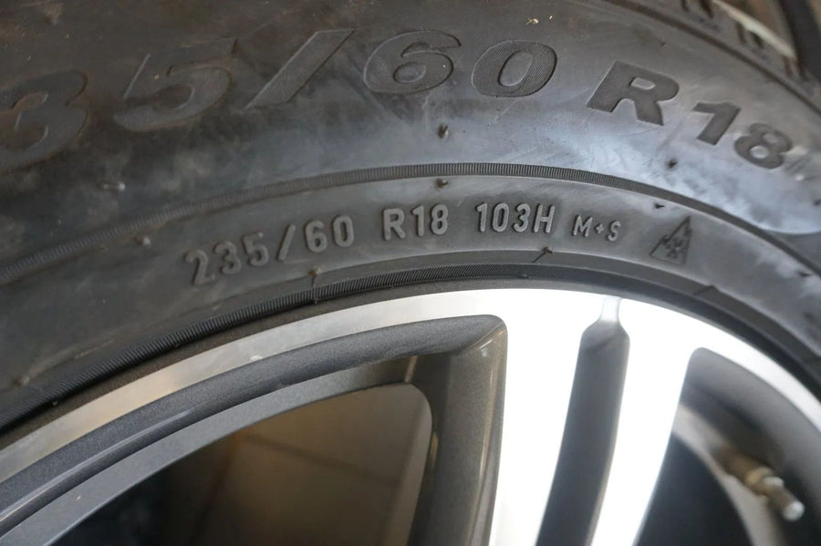 Cerchi in lega originali Mercedes GLC X253 C253 da 18 pollici, ruote invernali, pneumatici invernali