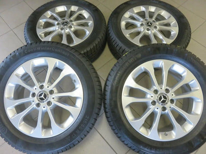Jantes en alliage d'origine Mercedes GLA X156 W156 Pneus d'hiver 215 60 R17 8mm