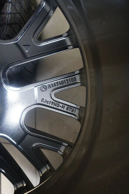 Jantes alliage d'origine Mercedes GLE V167 Pneus hiver Roues hiver 255 50 R19