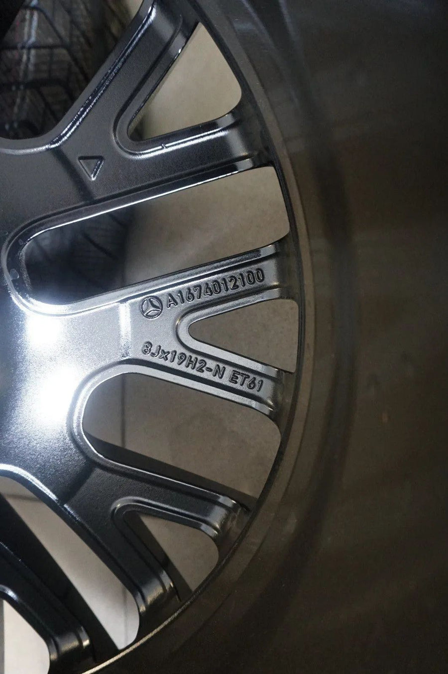 Jantes alliage d'origine Mercedes GLE V167 Pneus hiver Roues hiver 255 50 R19