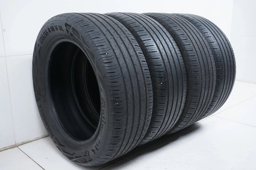 4 x Summer tires Continental 235 55 18 inch DOT21 approx. 5mm