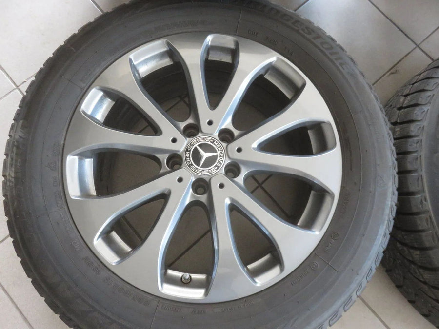 Original Mercedes GLC C253 X253 W253 18 Zoll Alufelgen Winterreifen Winterräder
