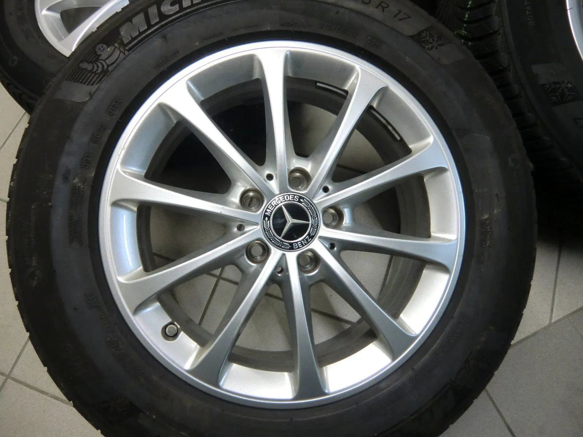 Jantes en aluminium d'origine Mercedes GLA H247 GLB X247 Roues complètes hiver Pneus hiver 6mm Detailansicht 3