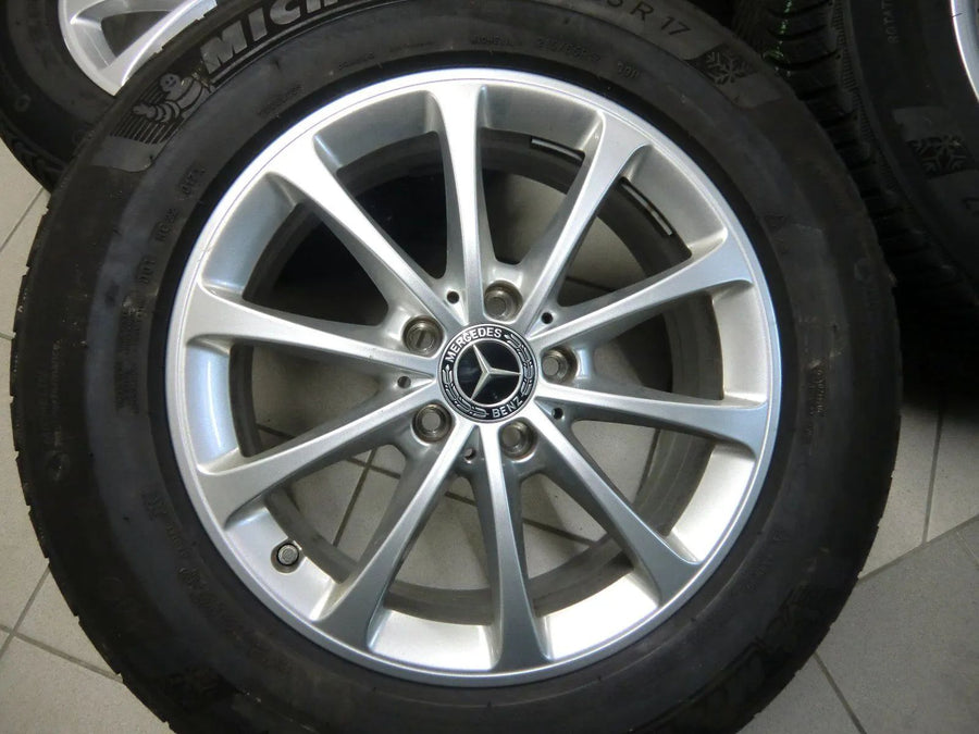 Jantes en aluminium d'origine Mercedes GLA H247 GLB X247 Roues complètes hiver Pneus hiver 6mm