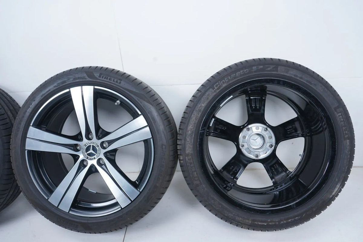 Original Mercedes C-Class W206 S206 18 Inch Alloy Wheels Summer Tires Summer Wheels Detail view 6