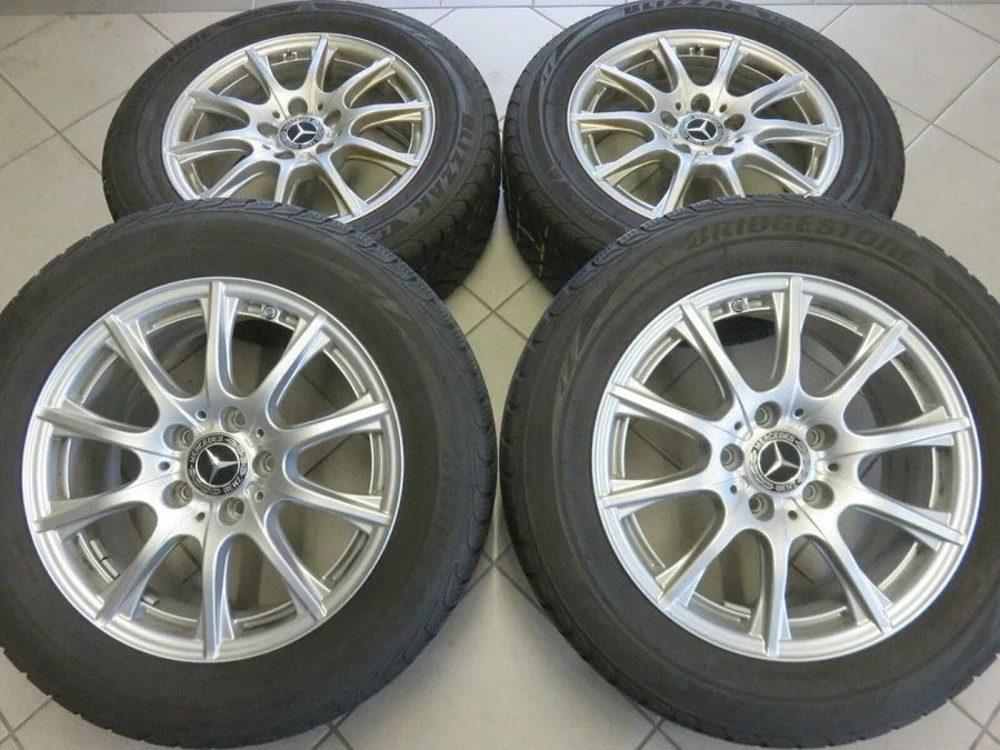 Jantes alu d'origine Mercedes Classe C W205 S205 roues hiver pneus hiver 6mm