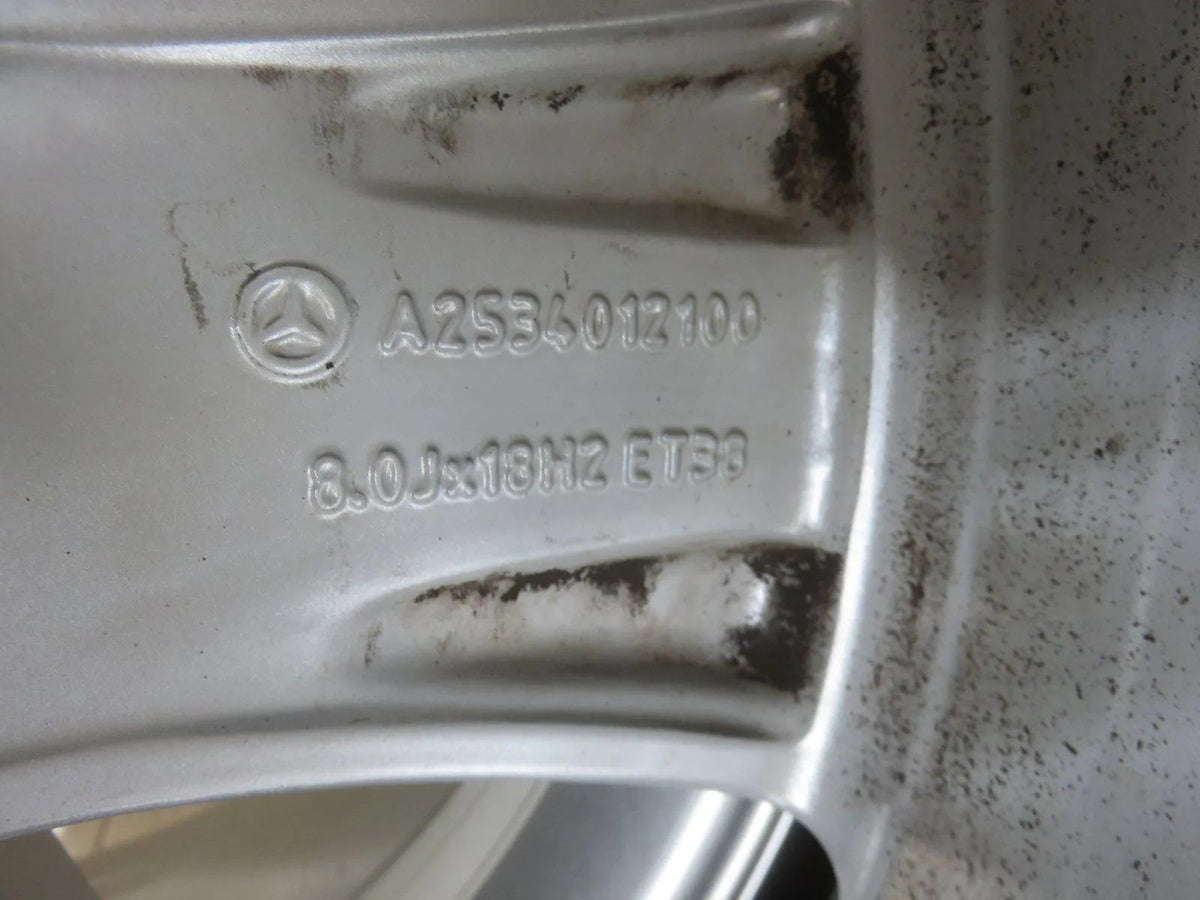 Original Mercedes GLC X253 C253 18 Zoll Alufelgen Winterräder Winterreifen 2020 Detailansicht 4