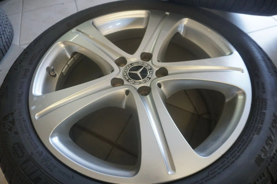 Cerchi in lega originali Mercedes Classe E W213, ruote invernali, pneumatici invernali 245 45 R18