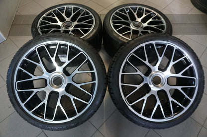 Original Porsche Carrera 911 991 Turbo S GTS Alloy Wheels Winter Tires Winter Wheels