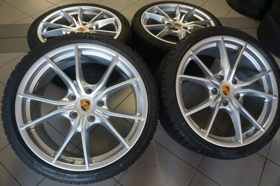Original Porsche Carrera 911 991 TOP 20 Zoll Alufelgen Winterreifen Winterräder