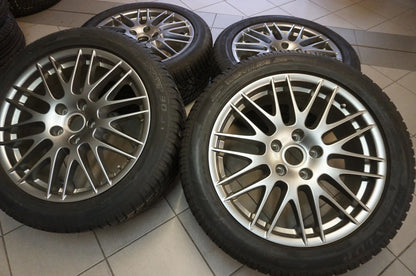 Jantes alu d'origine Porsche Cayenne 92A pneus hiver 275 45 R20 pouces 7P5601025AH