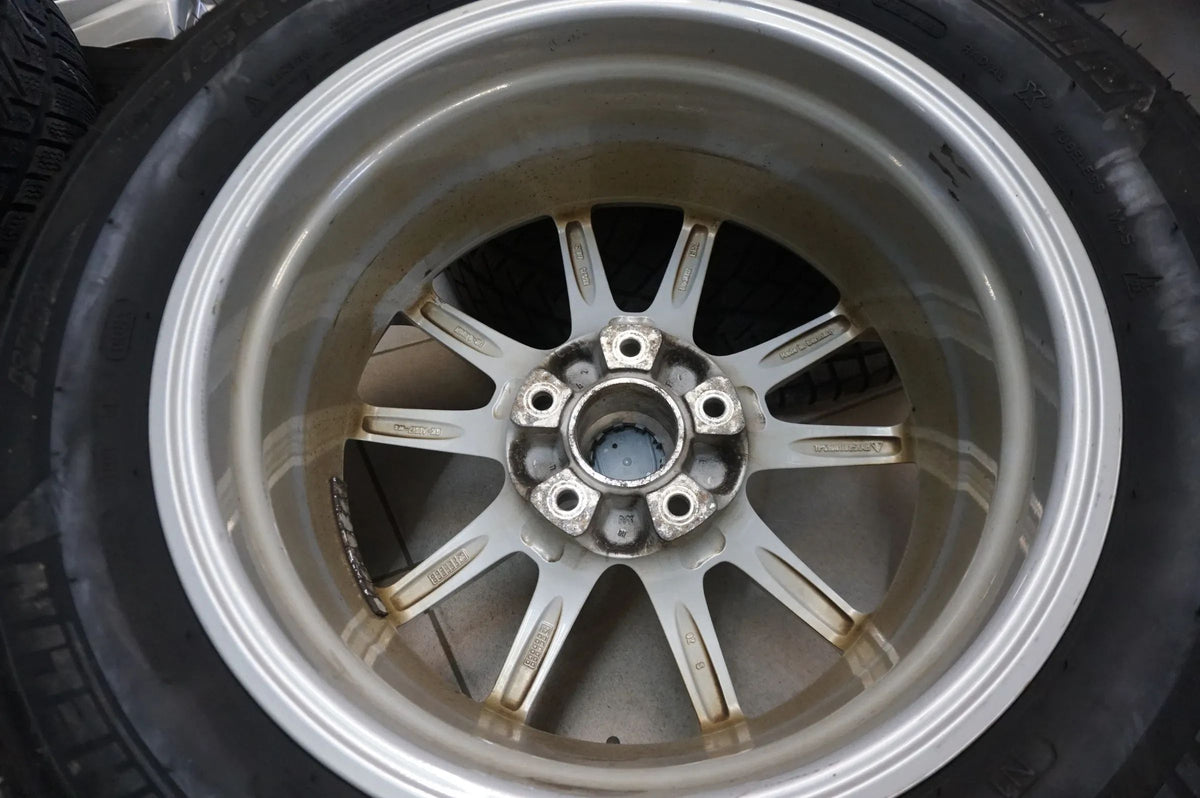 Original Porsche Cayenne 92A 958 Alufelgen Winterräder Winterreifen 255 55 R18 Detailansicht 8