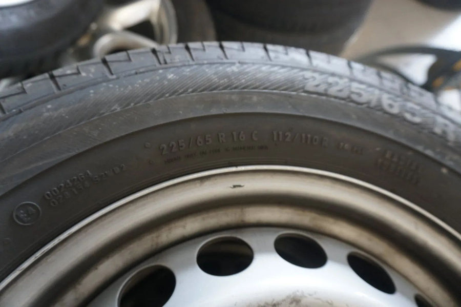 Genuine Mercedes Sprinter W910 Rims Summer Wheels Summer Tires 225 65 R16C 9mm