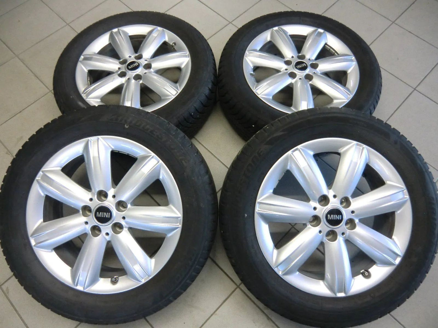 Original Mini Countryman F60 17 Inch Alloy Wheels Winter Wheels Winter Tires 6mm