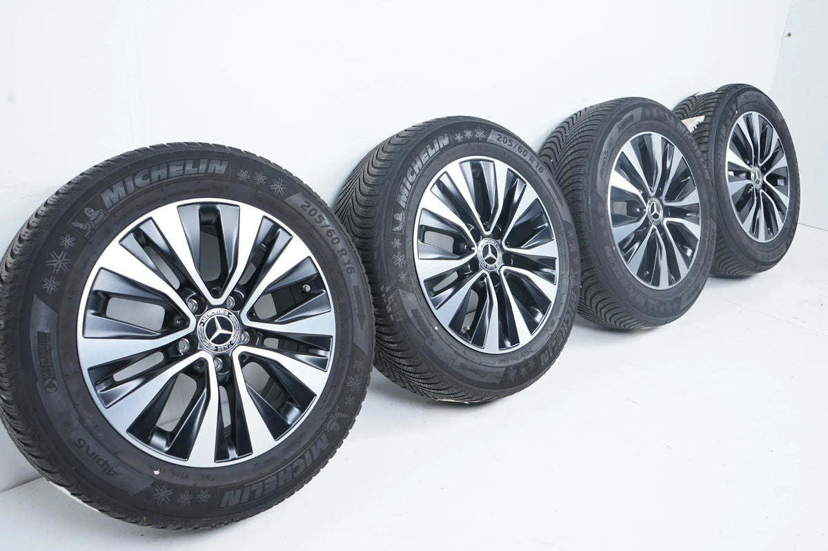 Pneus hiver et jantes hiver 16 pouces pour Mercedes Classe AB W177 B247 Detailansicht 2