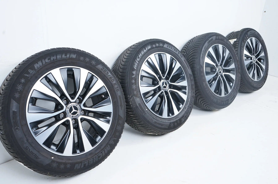 Pneus hiver et jantes hiver 16 pouces pour Mercedes Classe AB W177 B247