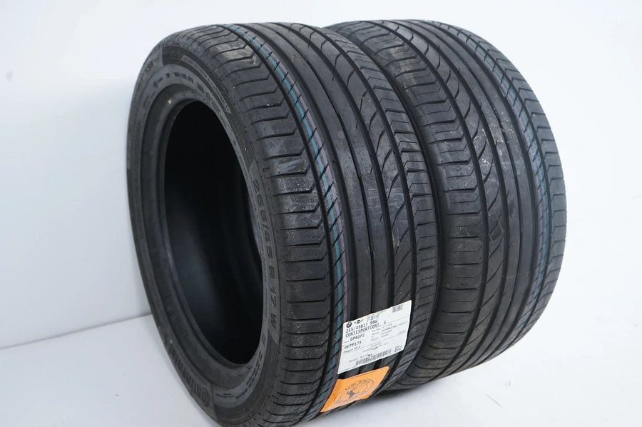 2x pneus été Hankook 255 45 17 pouces DOT18 BMW environ 4mm