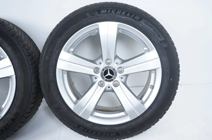 Pneus hiver et jantes hiver 17 pouces pour Mercedes Classe C Hybride W206