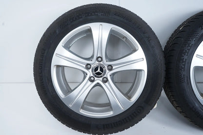 Mercedes E Class W213 Winter Wheels Winter Tires 225 55 17 Inch