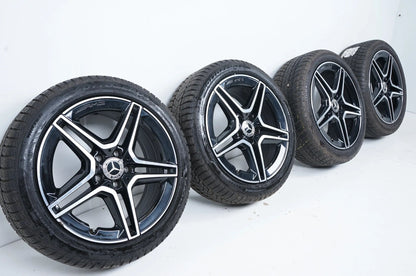 Roues et pneus hiver 18 pouces pour Mercedes Classe AB W177 B247