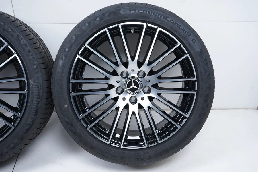 Comme neuf Mercedes Classe C W206 Pneus d'été Roues complètes 18 pouces