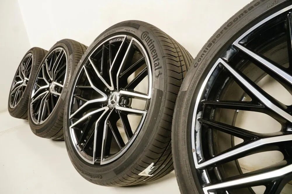 Cerchi in lega Mercedes GLC43 AMG TOP da 21 pollici, W253 X253 C253, ruote estive, pneumatici estivi Visualizzazione dettagliata 8