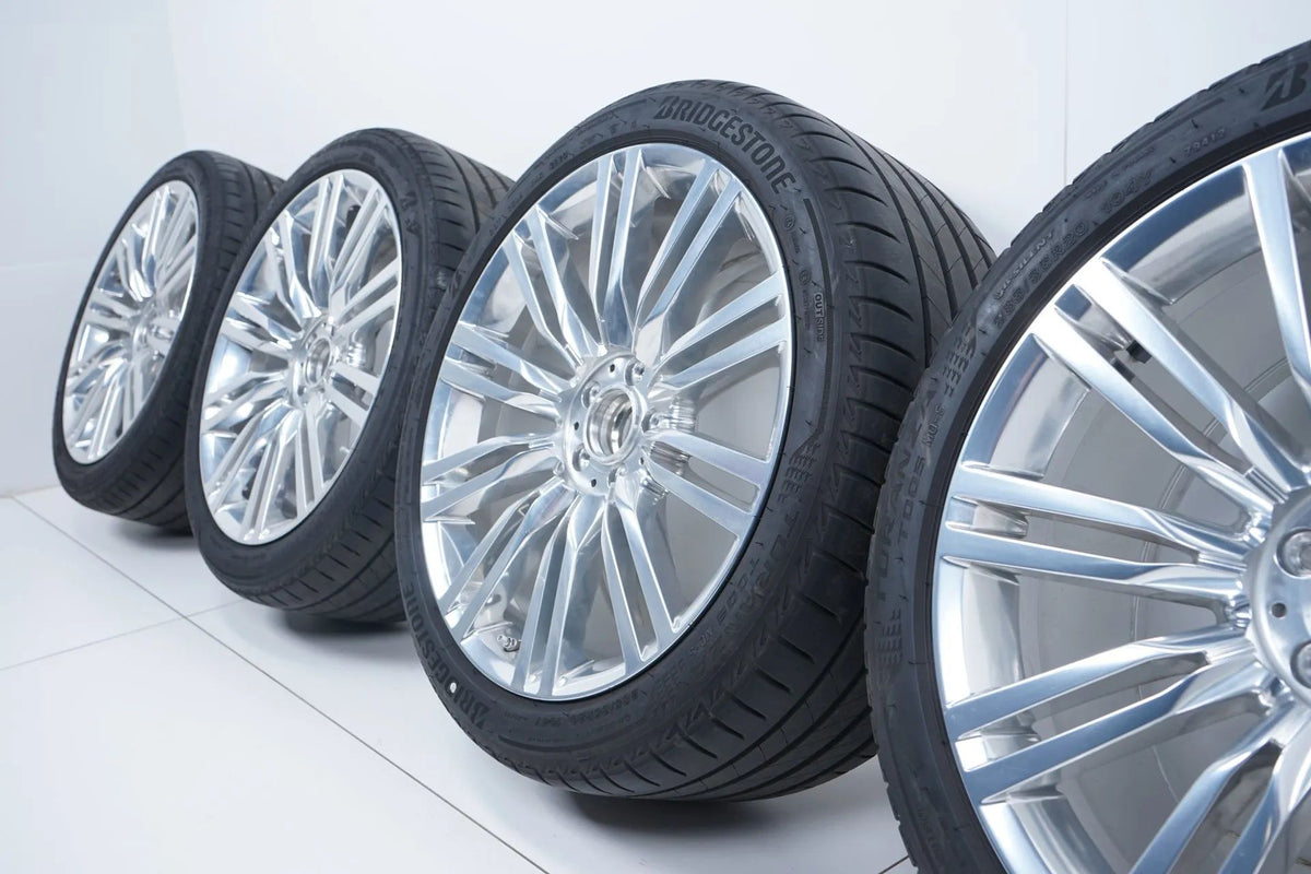 Mercedes S-Class W223 summer tires, summer wheels, 20 inch chrome Detail view 9