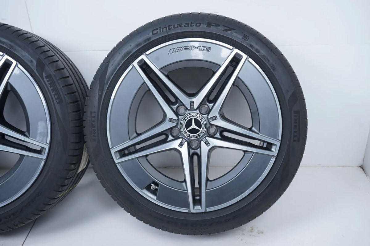 Mercedes C-Class W206 summer tires, summer wheels AMG 18 inch Detailansicht 6