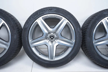 Mercedes ML GLE W166 20 Inch AMG Alloy Wheels Winter Tires Winter Wheels 265 45 R20