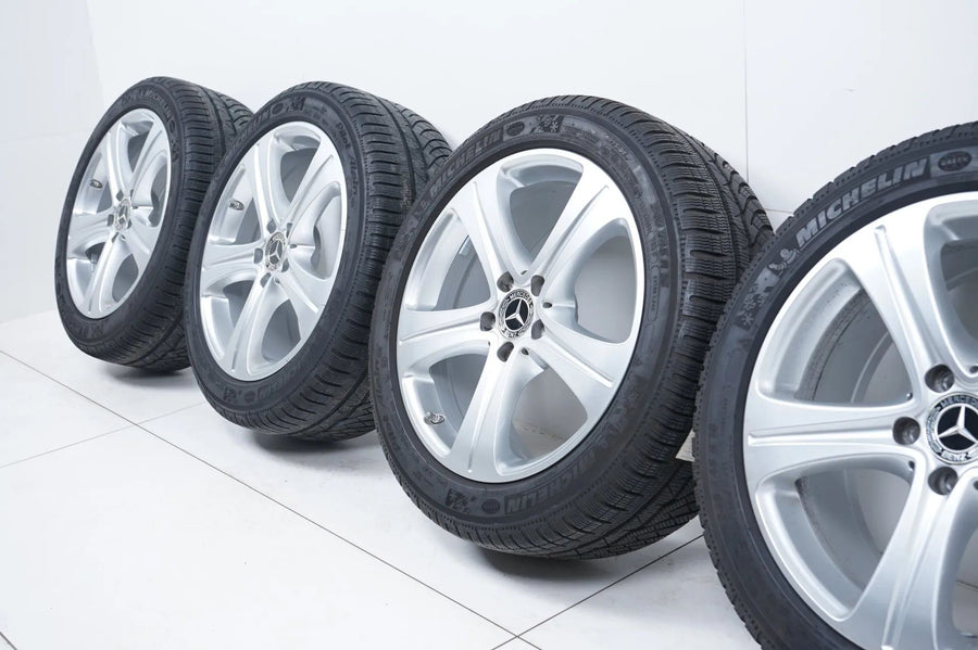 Roues d'hiver pour Mercedes Classe E W213, pneus d'hiver 245/45/18 pouces