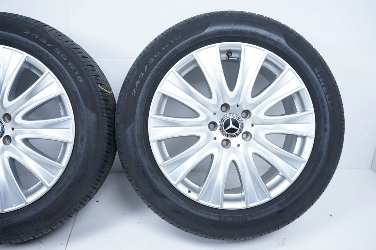 Mercedes S Klasse W222 Sommerreifen Sommerräder 18 Zoll Detailansicht 6