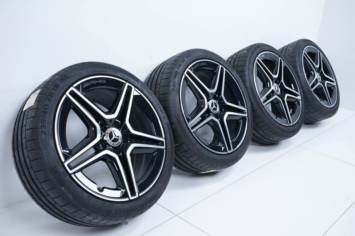 Mercedes CLA35 W118 summer tires, summer wheels 235 40 18 inch Detailansicht 2