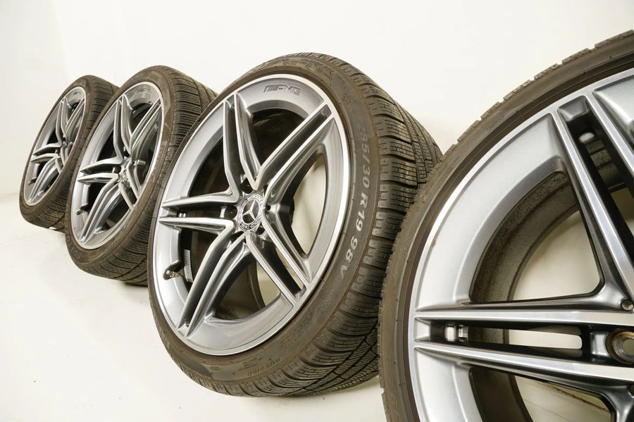 Mercedes C63 S Coupe AMG W205 Winter Tires Winter Wheels 19 Inch