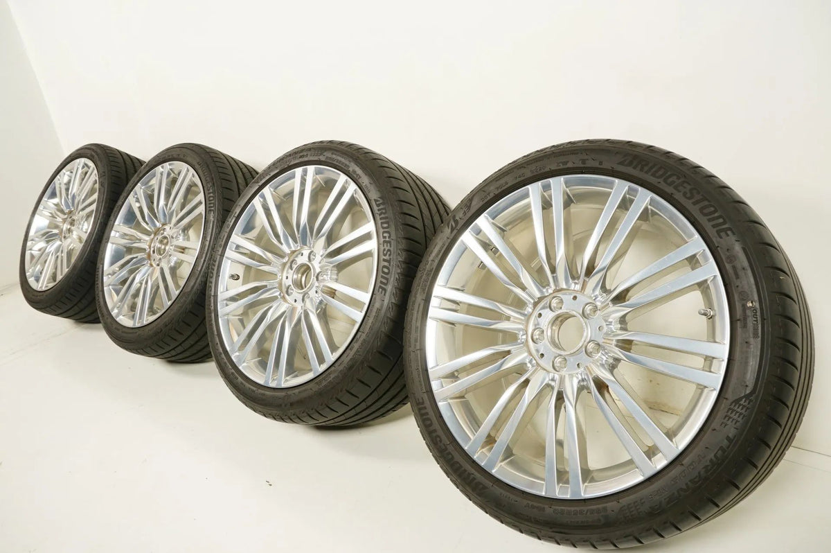 Mercedes S-Class W223 summer tires, summer wheels, 20 inch chrome Detailansicht 8