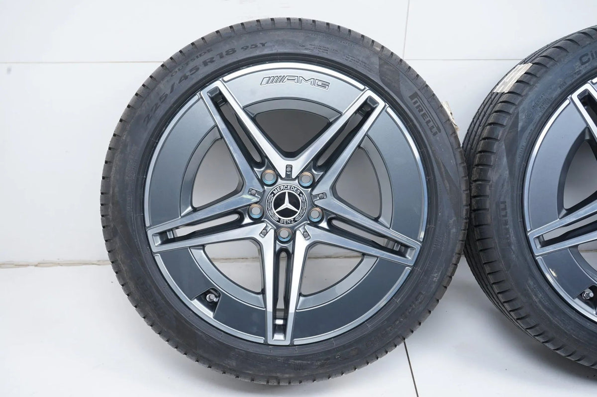 Mercedes C Class W206 summer tires, summer wheels AMG 18 inch Detailansicht 3