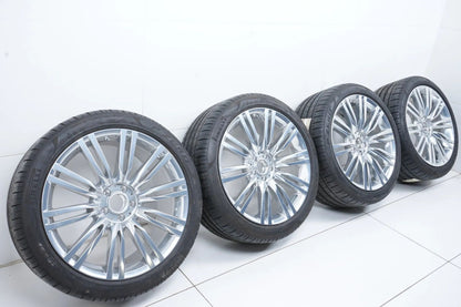 Mercedes S-Class W223 summer tires, summer wheels, 20 inch chrome