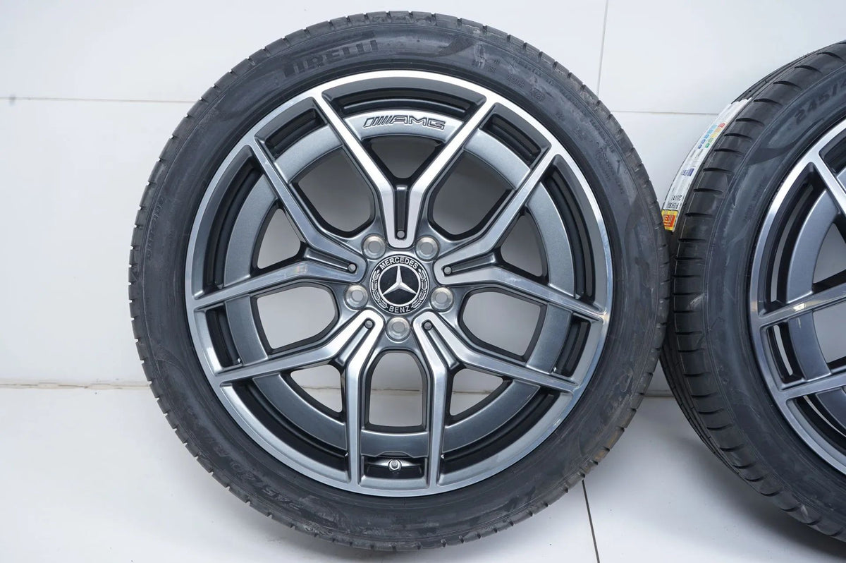 Mercedes E-Klasse W213 S213 TOP 19 Zoll AMG Alufelgen Sommerräder Sommerreifen Detailansicht 3