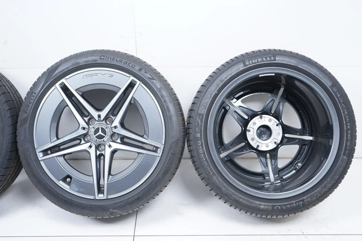 Mercedes C Klasse W206 Winterräder mit neuen Winterreifen AMG 18 Zoll