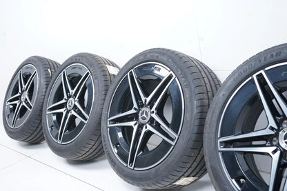 Mercedes C Class W206 summer tires, summer wheels AMG 18 inch
