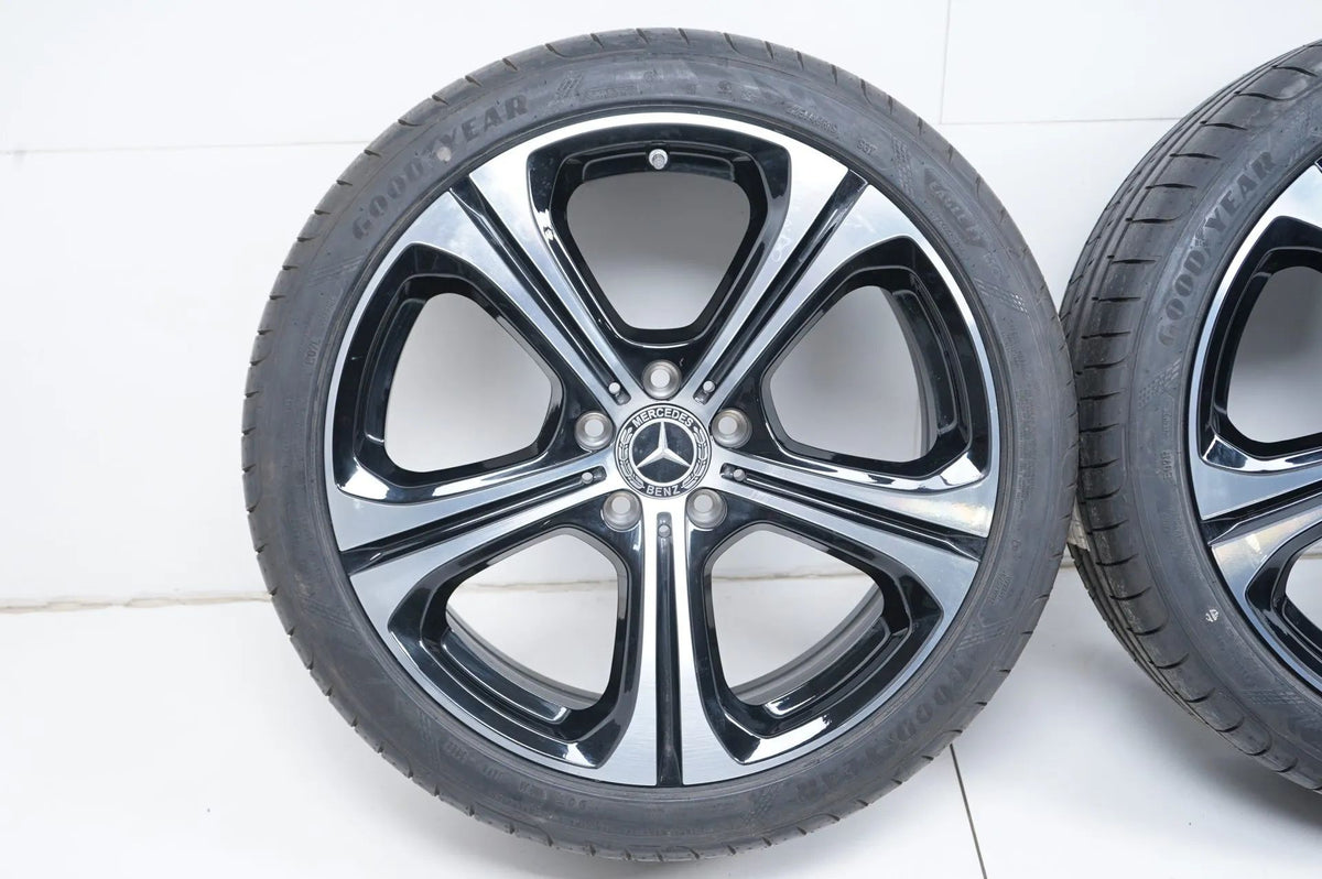 Original Mercedes C-Class W206 S206 Summer Tires 19 Inch Alloy Wheels LIKE NEW Detail view 3