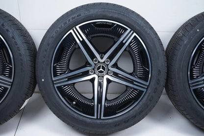 New Mercedes EQS V297 W297 summer wheels, all-weather tires, 20 inch