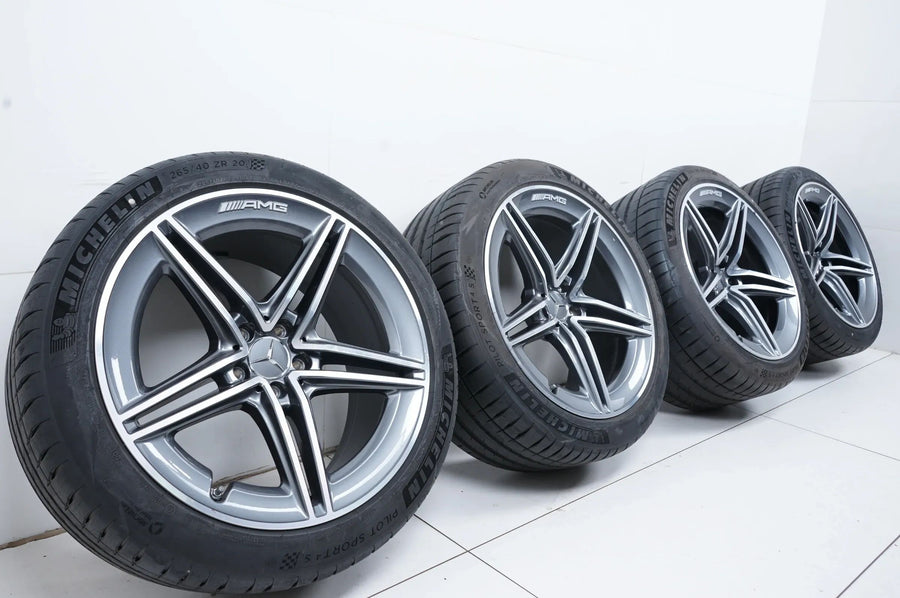 Mercedes AMG GT 4 porte X290 W290, cerchi in lega da 20 pollici, ruote estive, pneumatici estivi 7 mm