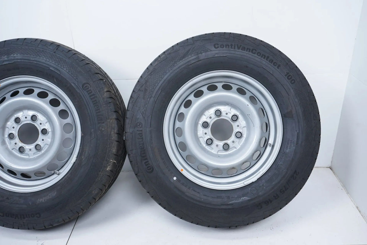 Mercedes Sprinter VW Crafter summer wheels 225 75 16C inch Detailansicht 6