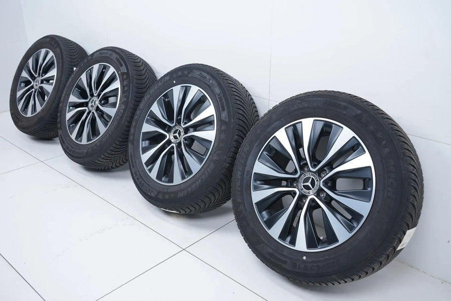 Roues et pneus hiver 16 pouces pour Mercedes Classe AB W177 W247